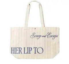 herlipto Scoop and Escape LargeTote navy - メルカリ