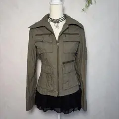 グランジy2k平成ギャルギミック　ミリタリージャケット