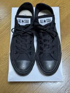 【未使用品】Converse All Star ローカット ブラック26cmのサムネイル