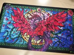 新品未使用 在庫ラスト ブラックローズドラゴン プレイマット