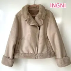 INGNI エコムートンライダース　M イング　ムートン　ファー　コート