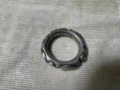Chrome Hearts スクロールバンドリング 10号シルバー925値下相談