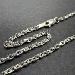 太め イタリア製 8g 50㎝】太角チェーンネックレス silver925 - メルカリ