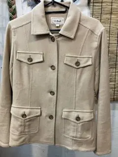 L.L.BEAN エルエルビーン　コットンジャケット　L サファリジャケット