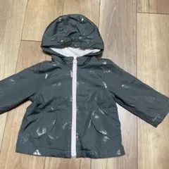 carter's フード付きアウター 12M グレー