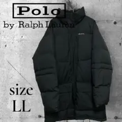 90s Polo by Ralph Lauren ブラックダウンジャケット LL