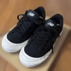 New Balance スニーカー ブラック キャンバス　24.5㎝のサムネイル