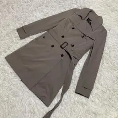 美品　インディヴィ　トレンチコート　カーキ　ライナー付き　春秋冬　36 Sサイズのサムネイル
