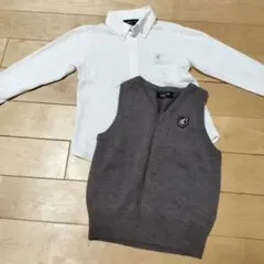 COMME CA ISM シャツ、ベスト、ズボンセット 100A