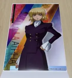 ガンダムカフェ 閃光のハサウェイ ノベルティ ミニ色紙風コースター