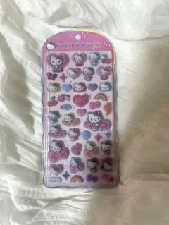 キティー　コットンパフィー　シール