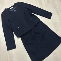 ナチュラルビューティーベーシック ツイード セットアップ フォーマル M/L