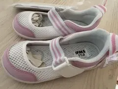 新品未使用　IFME[イフミー] 上履き ピンク 17.0cm