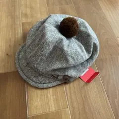 Miki House ポンポン付きキャップ 56cm