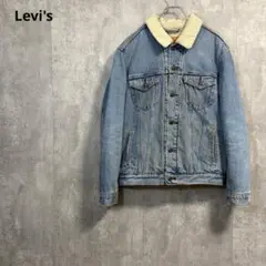 Levi's TYPEⅢデニムボアジャケットMシェルパ トラッカージャケット