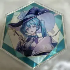 初音ミク アクリルコースター　魔法使い風