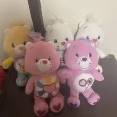 ケアベア　ぬいぐるみセットのサムネイル