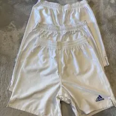 サッカー　白パンツ140cm 3枚セット