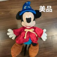 DWEミッキーマウス 魔法使い ぬいぐるみ 約50cm