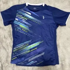 GOSEN テニスウェア Tシャツ ネイビー Lサイズのサムネイル