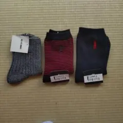 キッズ靴下 16-18cm イーストボーイ2足　コムサ1足