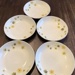 Adam&Eve✨たち吉 パスタ皿 花柄 ５枚セット　新品未使用