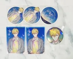 アイナナ　六弥ナギ　シャッフル　缶バッジ　クリアカード　ステッカー　クリカ