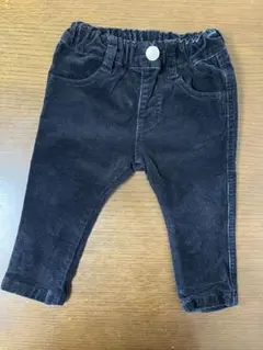 BREEZEE 黒 コーデュロイ パンツ 80