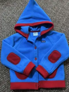 patagonia フリースジャケット 5T 青・赤