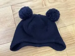 familiar 紺ニット帽　49〜51cm
