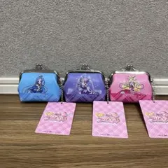 キミとアイドルプリキュア　PUがまぐち　がま口　3種セット①