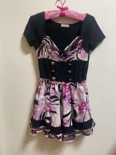 激レア】 MA*RS マーズ リボン付きキャミソール ブラック ピンク