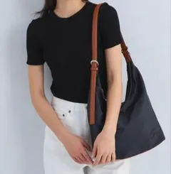 美品　ダブルバックル 2WAYショルダーバッグ -はっ水-