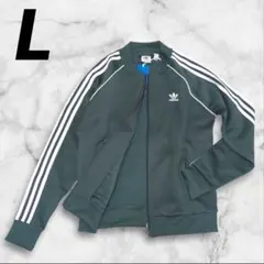 L）アディダス オリジナルス トラックジャケット カーキ レディース