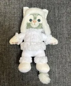 ホワイト・ウィンタータイム・ワンダーズ ジェラトーニ ぬいぐるみバッジ