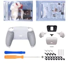 未使用 ps5コントローラー 背面ボタンアタッチメント グレー