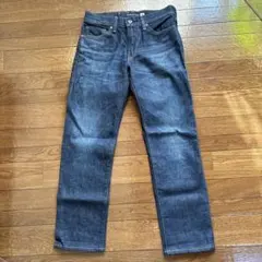 LEVI'S SHAPE & RAFT ダークブルー ストレートデニム