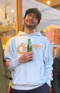 Ｍ CHALLENGER　SNAKING LOGO HOODIE　長瀬智也