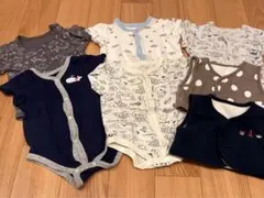 ベビー服 7点セット ロンパース肌着 ベスト 男の子 70㎝ 80㎝
