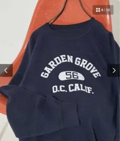 FREAK'S STORE 限定展開　リバーシブルカレッジプリントスウェット