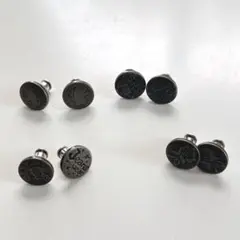 ★Esbaet 1セット8個 ボタンピン ジーンズボタン 金属ボタン