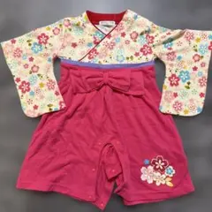 袴ロンパース　70cm