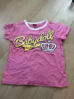 BABYDOLL ピンク Tシャツ
