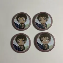 名探偵コナン　ナムコ　キャンペーン2022缶バッジ　諸伏景光　4点セット