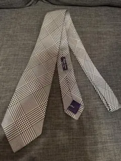 Ralph Lauren Purple Label 千鳥チェック柄ネクタイ