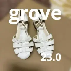 grove 白色グルカサンダルのサムネイル
