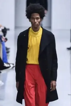 ISSEY MIYAKE MEN 18AW バイカラーリンクルニットのサムネイル
