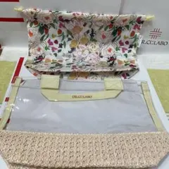 ドクターシーラボ 非売品 オリジナル花柄スパバッグのサムネイル