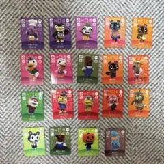 どうぶつの森 amiiboカード 19枚セット