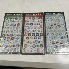 【正規品】スヌーピー ボンボンドロップ　シールミニ　3種類セット